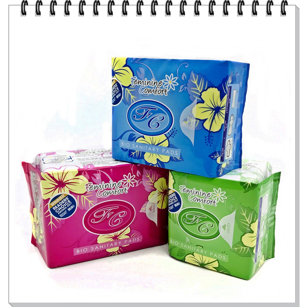 FEMININE COMFORT Bio Sanitary Pads | Shopee Malaysia