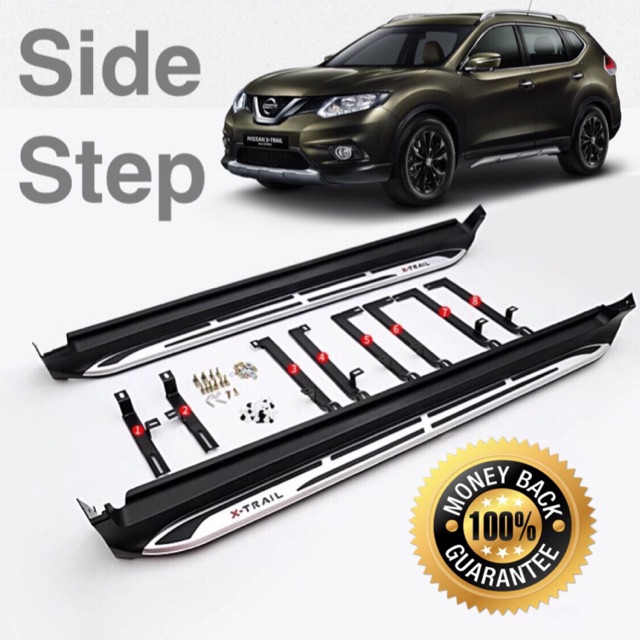 Nissan X Trail Side Step Running Board 2014 2020 Shopee Malaysia