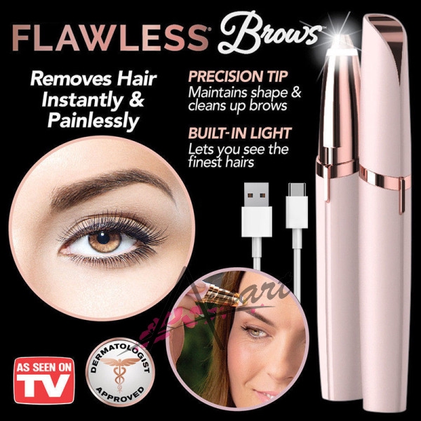 flawless brows rechargeable