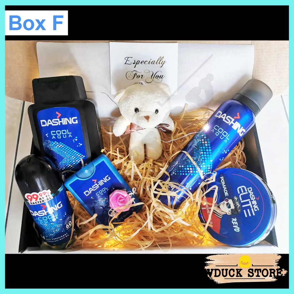 DASHING Set Perfume Hamper Gift Set lampu led dashing set for men