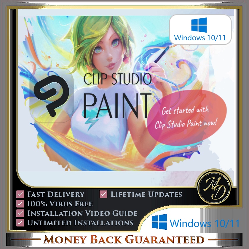 Clip Studio Paint EX v1.12.0 (x64) + Materials (Full Version For