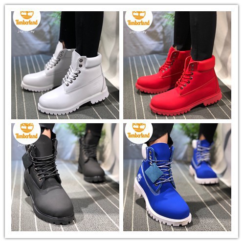 red timberland boots mens