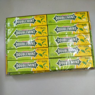 Wrigley's Doublemint Chewing Gum 5 stick x 20 (Ready Stock) | Shopee ...