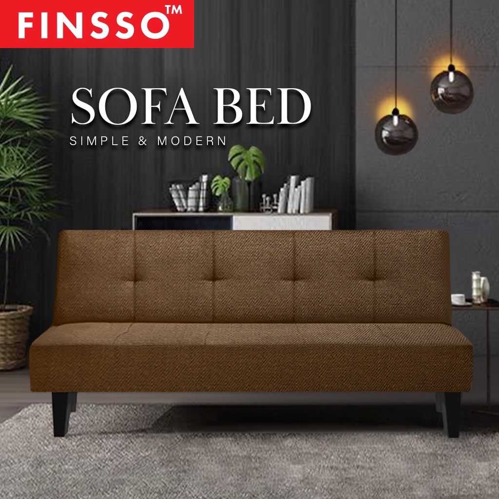 FINSSO : OLLY Foldable Canvas Sofa Bed Katil Murah