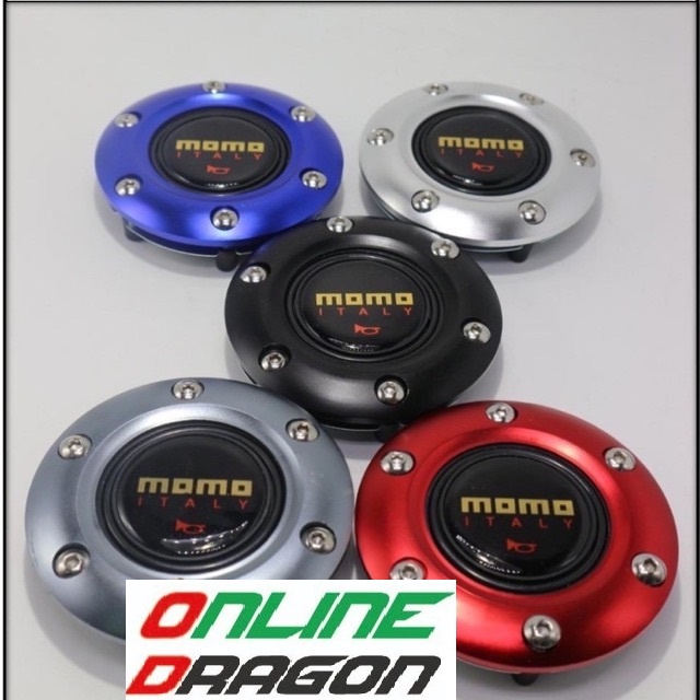 Momo Steering Wheel Hubcap Car Cover With Horn Button (Steel)