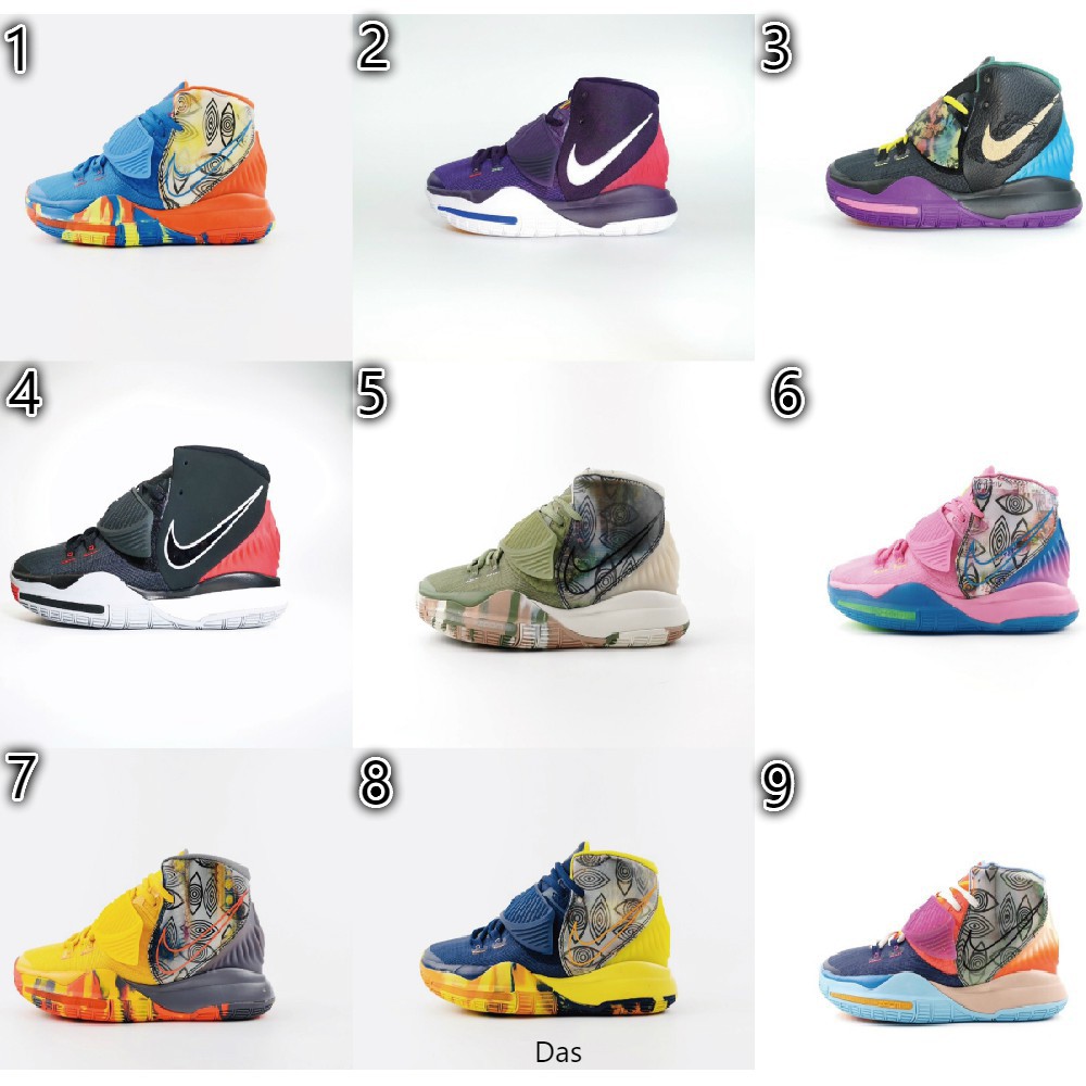 all kyrie shoes list