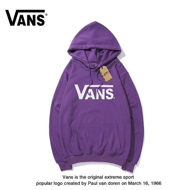 purple vans hoodie