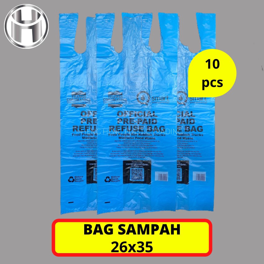 Bag Sampah Plastic Bag Plastik Sampah Garbage Bag Laundry Bag