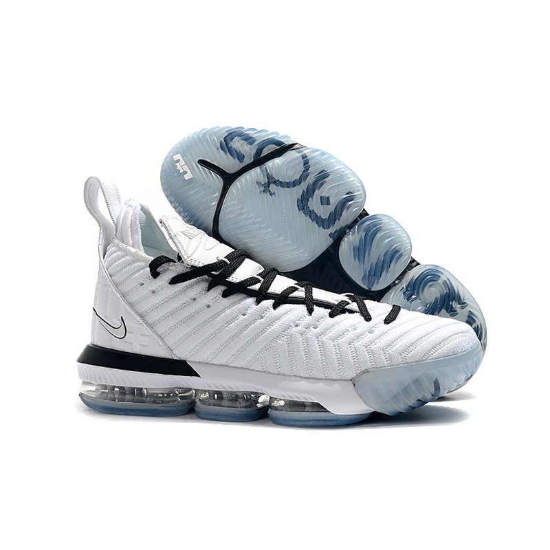 lebron 16 black and white mens