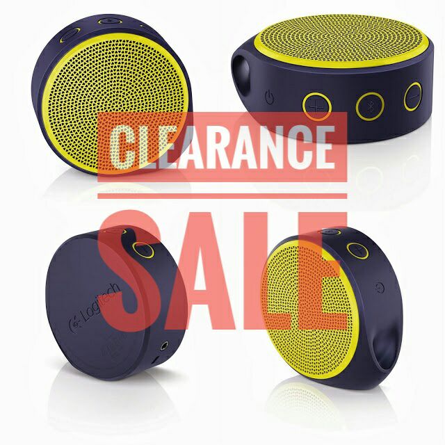 Logitech Clearance Sale Logitech X100 Mobile Wireless Speaker Yellow Orange Shopee Malaysia