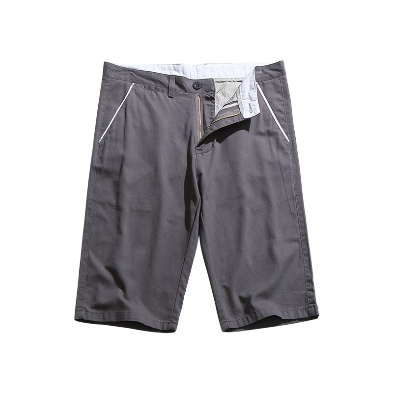 knee length chino shorts