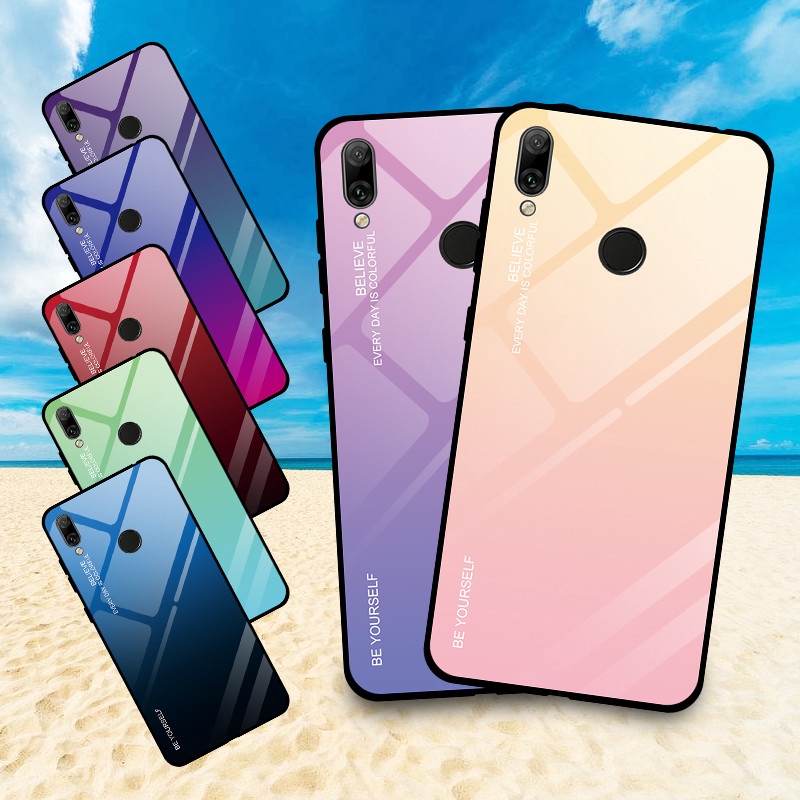 Huawei Y7 2018 Y7 Prime Y7pro Y9 Prime 2019 Phone Case Gradient