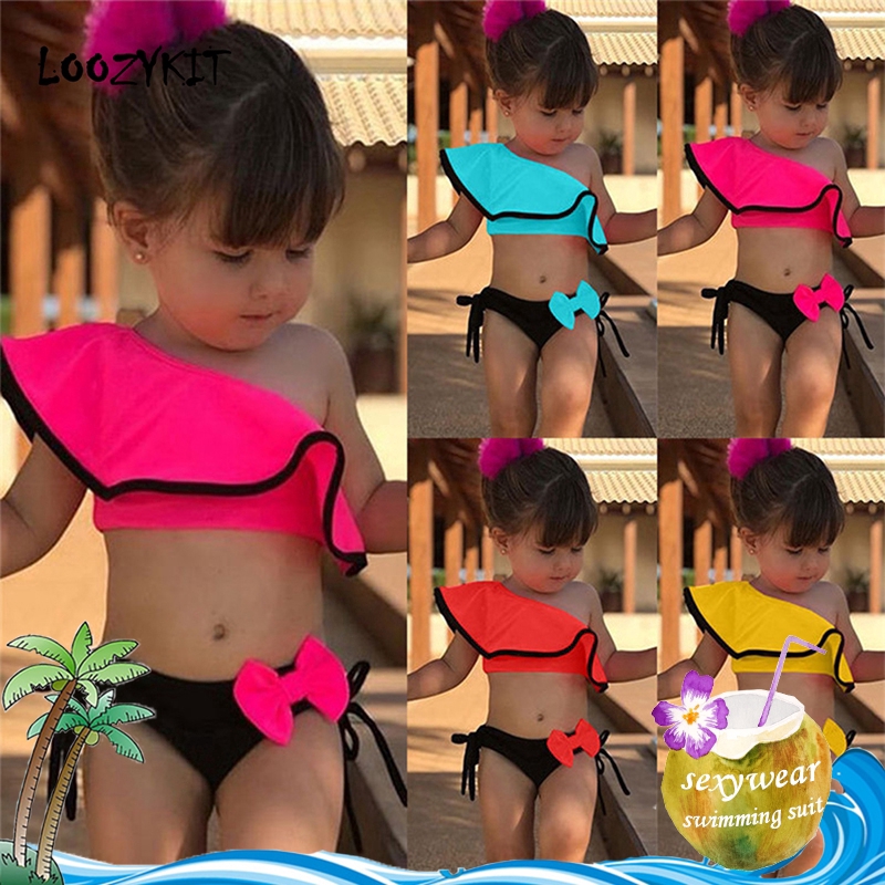 two piece baby swimsuit