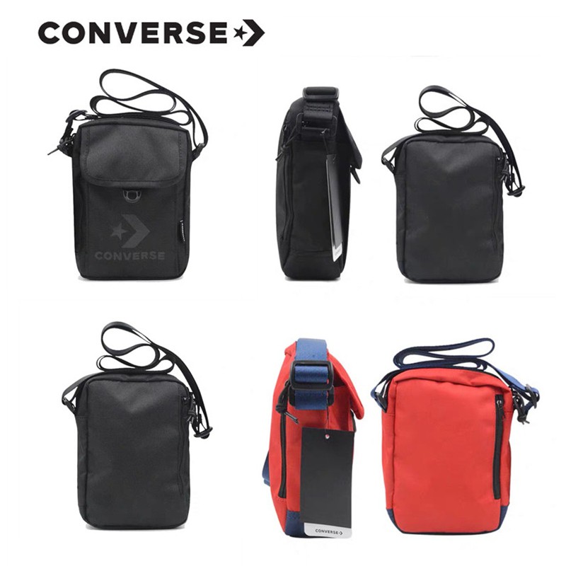 converse canvas messenger bag