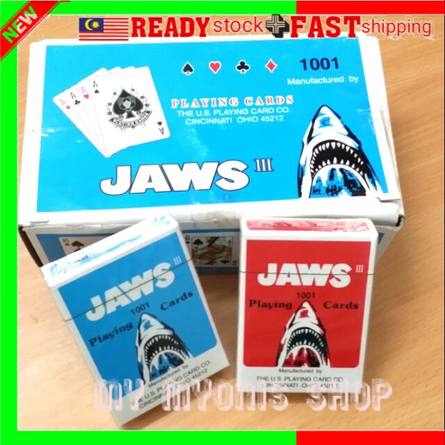 Jaws playing card ?READY STOCK ON KL ? | Shopee Malaysia