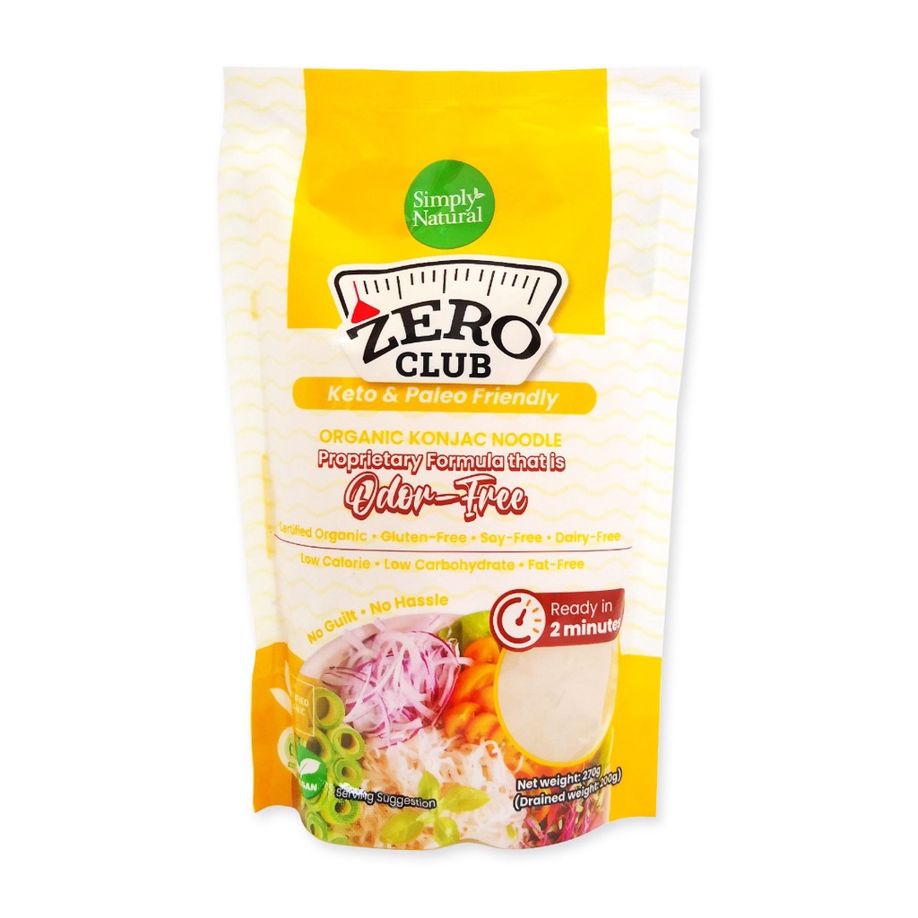 Simply Natural Organic Konjac Noodles [Odor Free Diet Meal] (270g