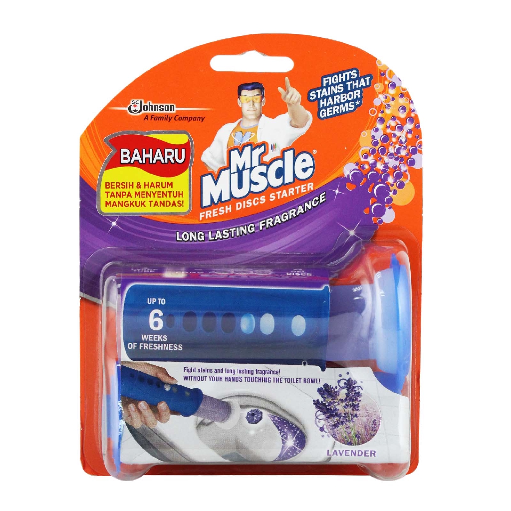 Mr Muscle Fresh Discs Starter 3 Variants (38g) Shopee Malaysia