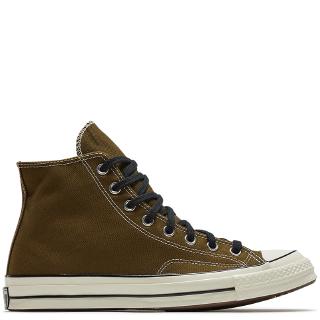 converse olive solid canvas