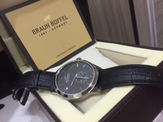 braun buffel watch original