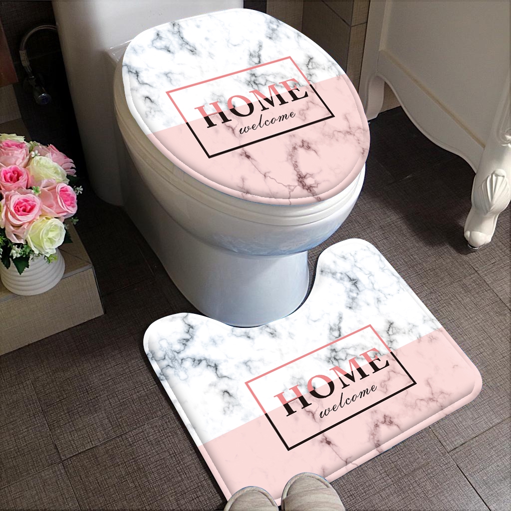 Toilet Mat Nordic Simple Ins Toilet Cover Mesh Red Teen Gao Value