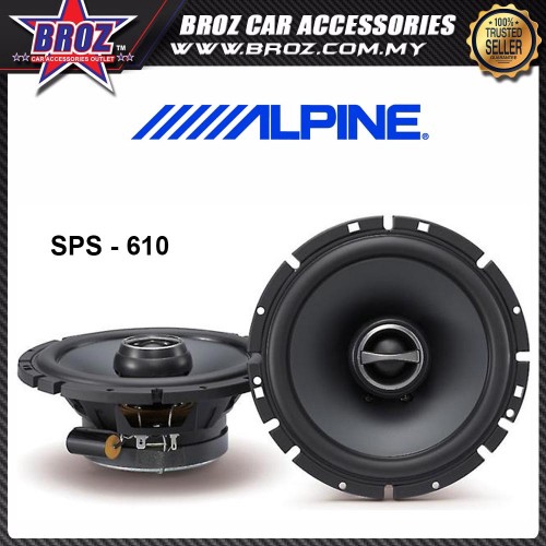 alpine 6.5 speakers type s
