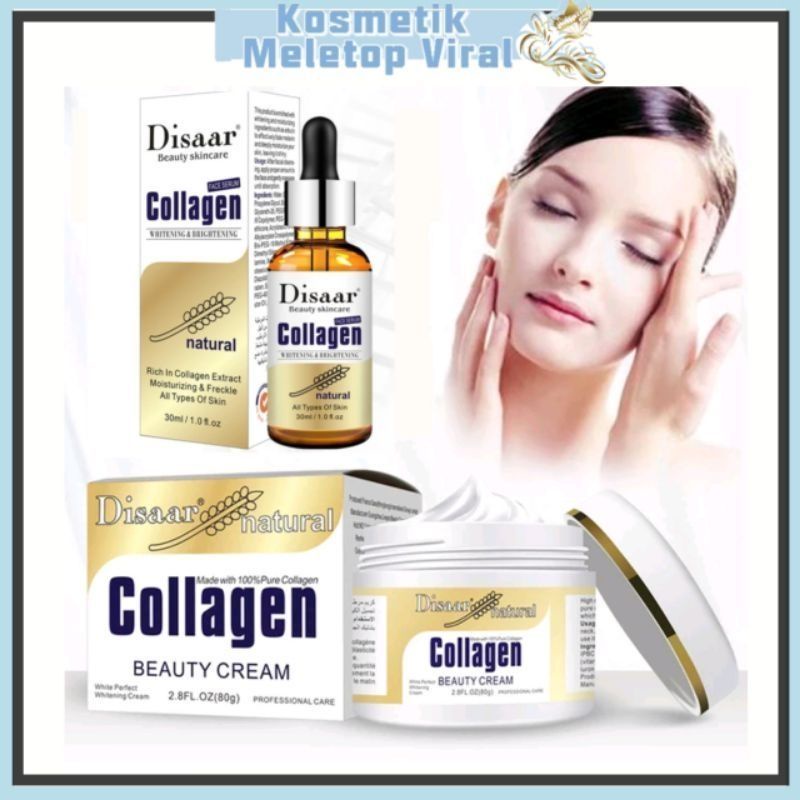 DISAAR Collagen Anti-aging Anti Wrinkle Facial Cream And Face Serum ...