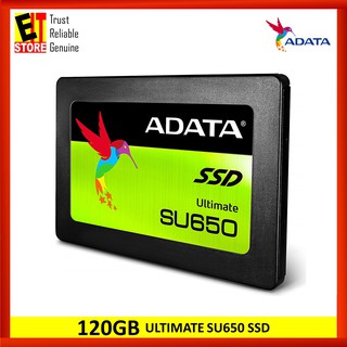 ADATA 120GB / 240GB /480GB ULTIMATE SU650 SSD (3 Years Warranty)