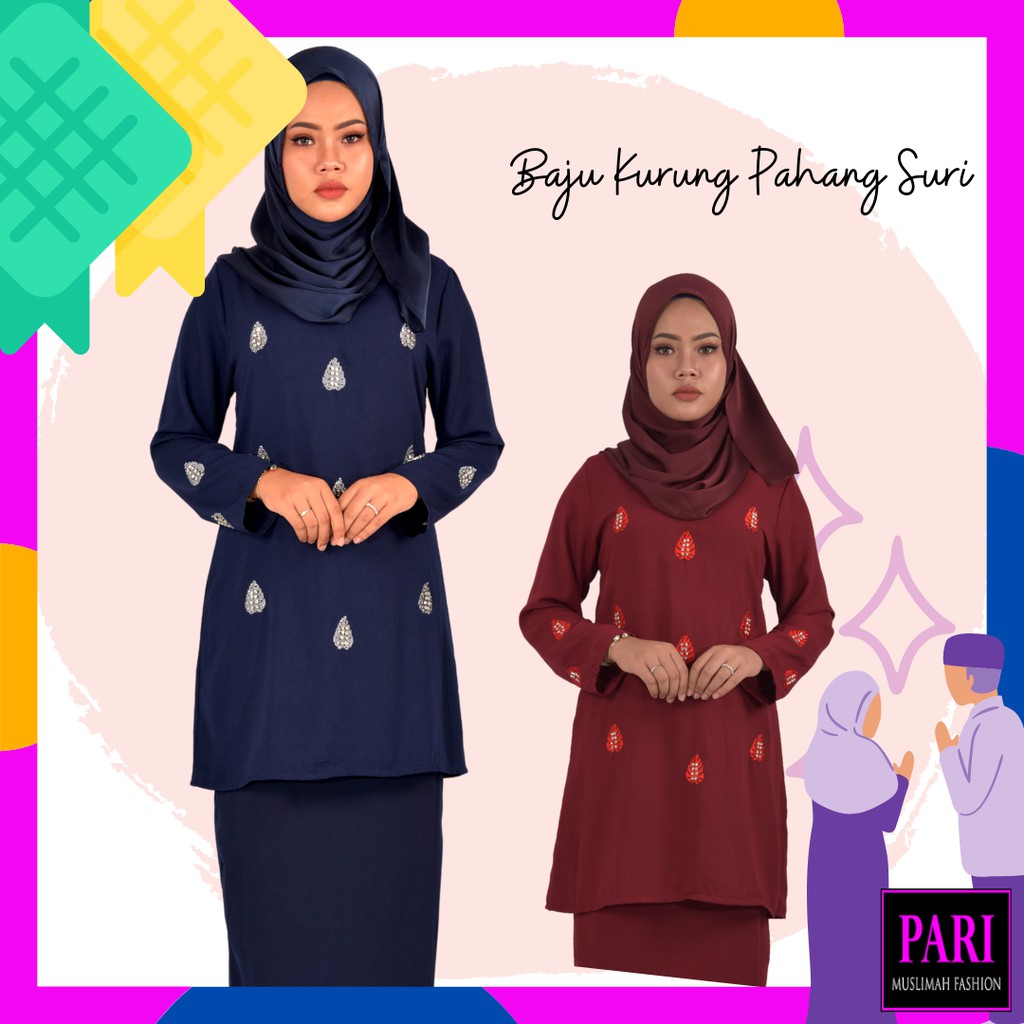 Baju Kurung Pahang Prices And Promotions May 2021 Shopee Malaysia