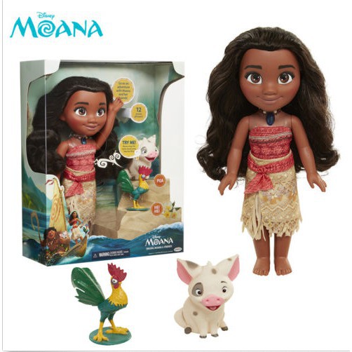 moana adventure doll and pua