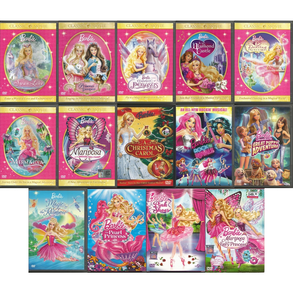 barbie classic movie collection dvd