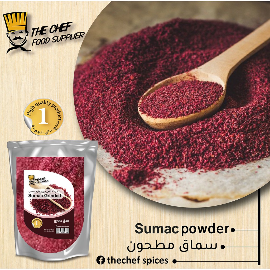 (HALAL) 100% SUMAC ORIGINAL TURKI SERBUK ASLI PURE TURKISH SUMAC POWDER ORIGINAL 100g NATURAL ORGANIC