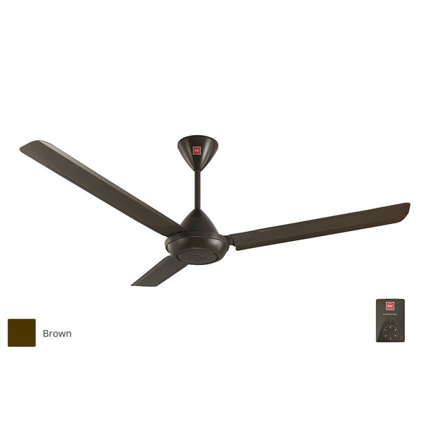 KDK K15V0PBR, 60" Ceiling Fan (Brown) Shopee Malaysia
