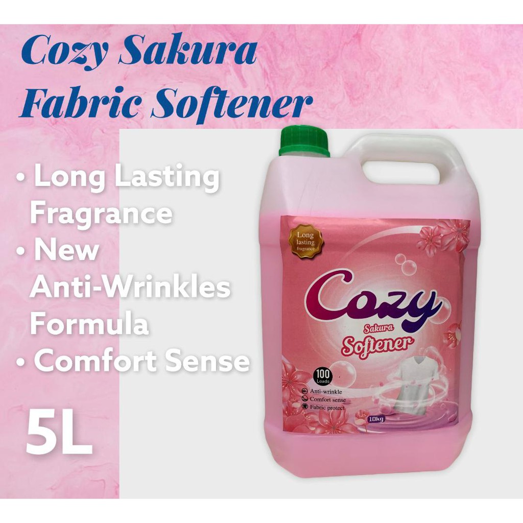 Cozy Sakura Fabric Softener 5L (READY STOCK) / Direct From Factory