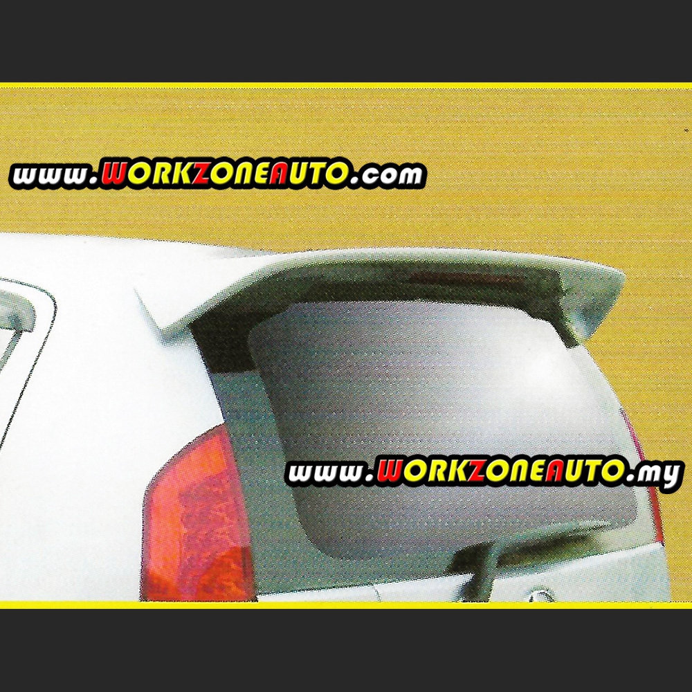 Ll7074 Perodua Myvi Fiber Spoiler With Led Passo Trd Shopee Malaysia