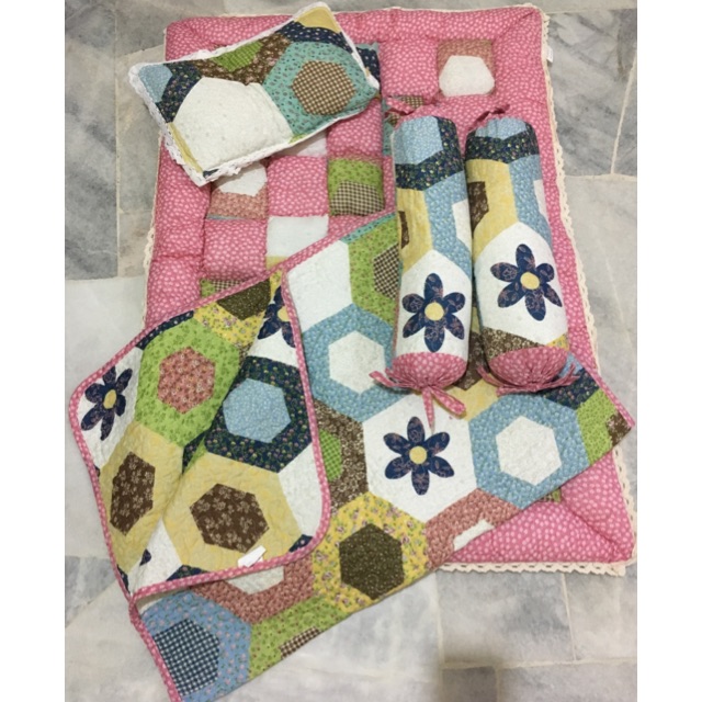 toto baby set patchwork 5 ni 1