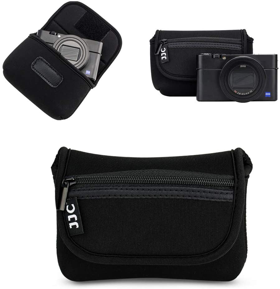 JJC Compact Neoprene Case Travel Case for Sony ZV1 ZV1 RX100VII