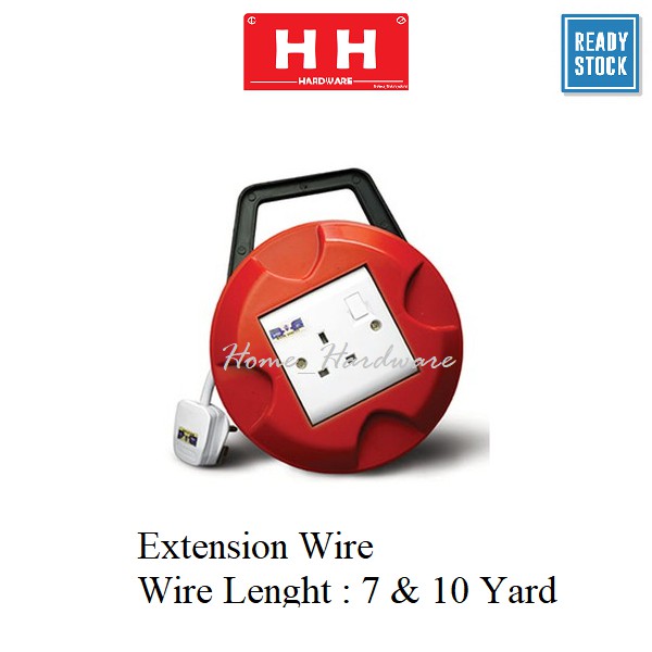 Extension Wire ( Round ) 7 / 10 Yard ; Wire Extension ( Bulat