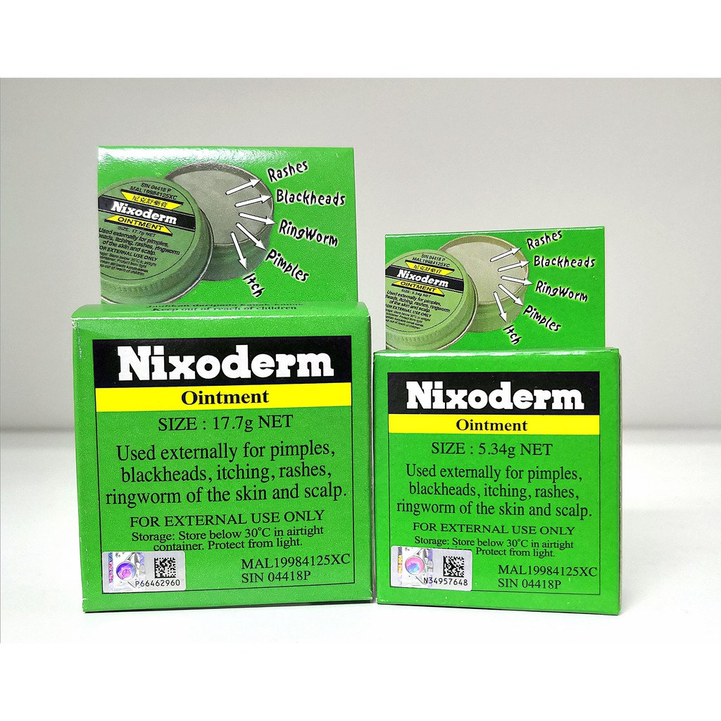 Nixoderm Ointment (5.34g / 17.7g) | Shopee Malaysia