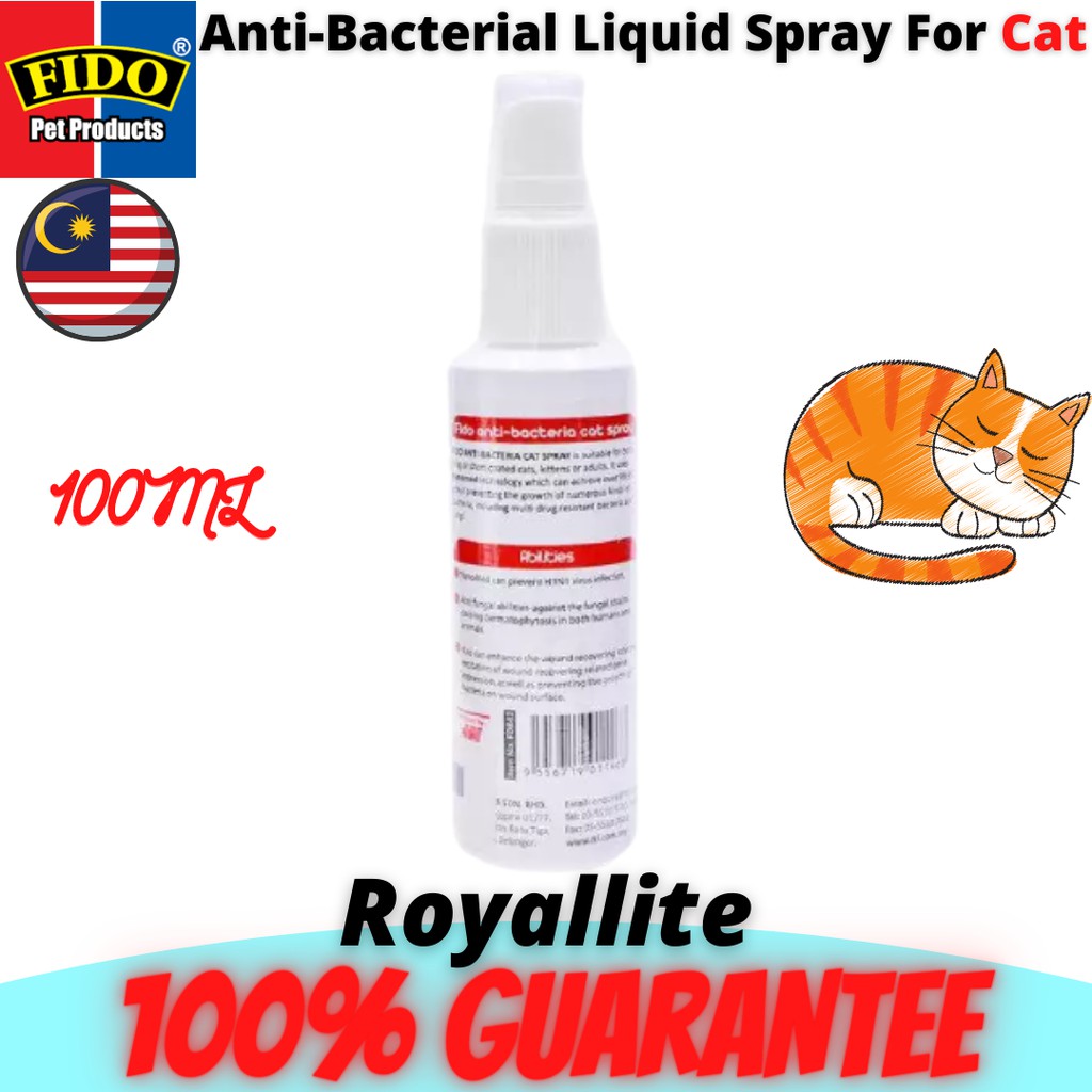 Fido Antibacterial Cat Spray