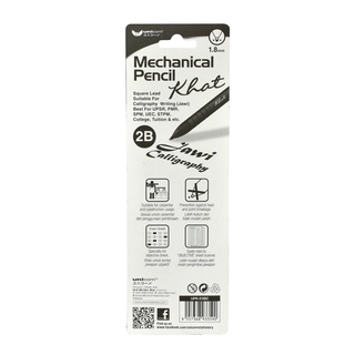 UNICORN Mechanical Pencil Khat 2B 1.8mm Pensel Khat | Shopee Malaysia