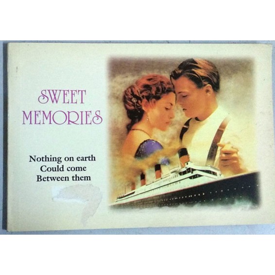 Limited Edition Titanic Sweet Memories Note Book