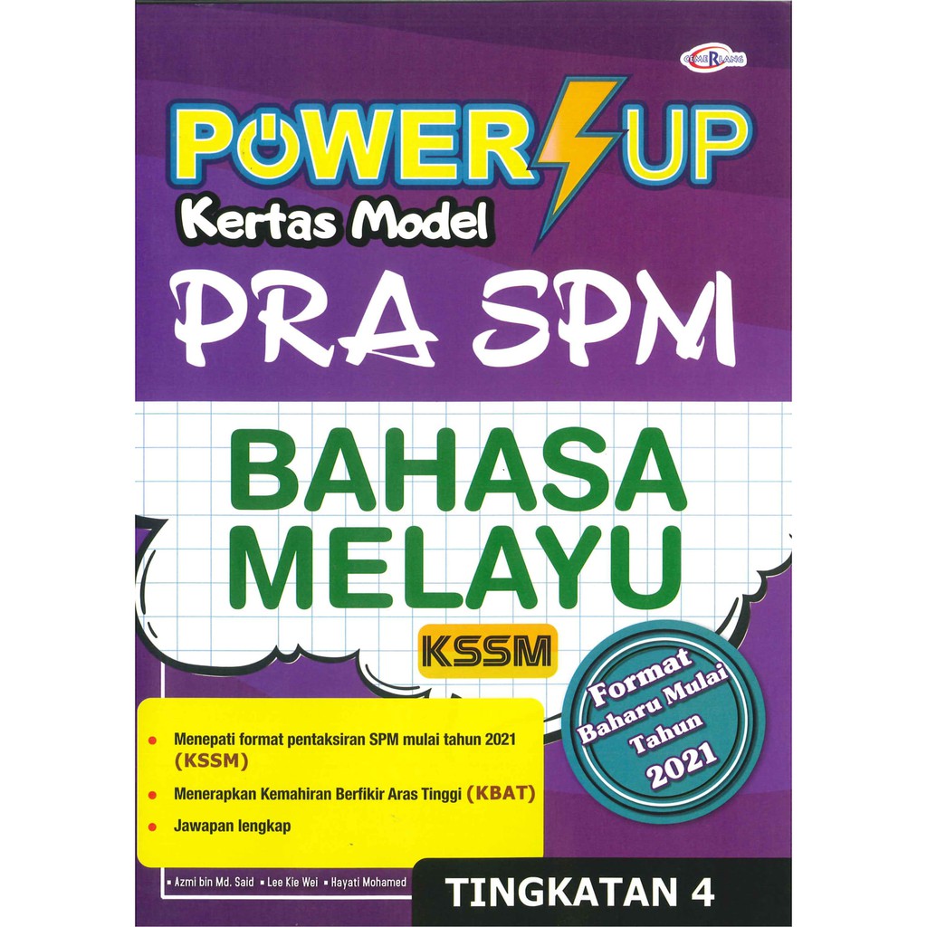 Buy Power Up Kertas Model PRA SPM  Bahasa Melayu Tingkatan 4