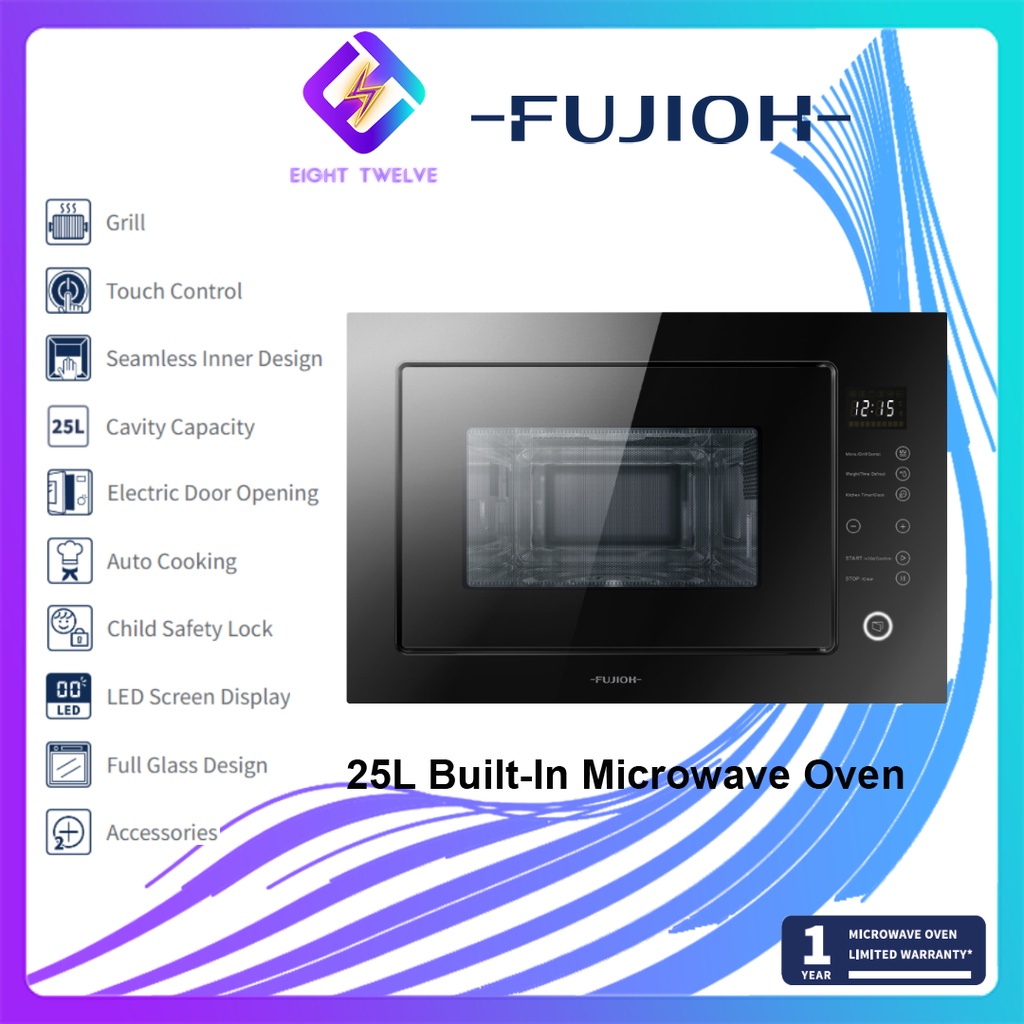 Fujioh 25L Built-In Microwave Oven With Grill