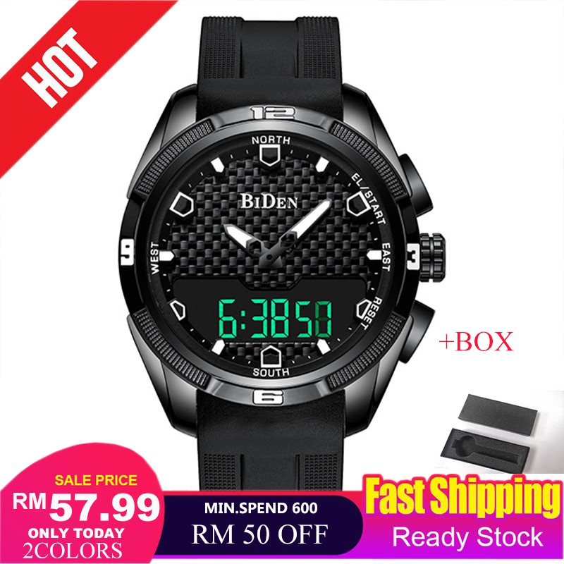 large face digital watch