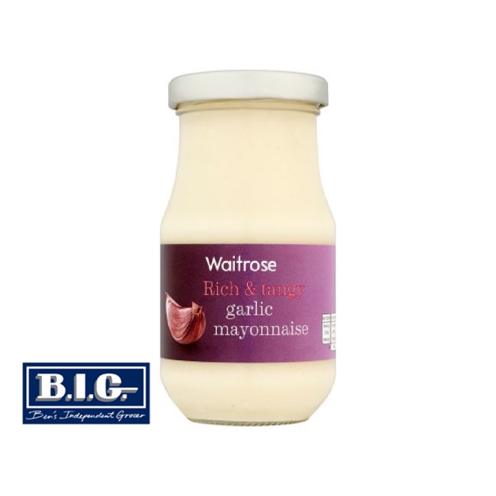 Waitrose Garlic Mayonnaise 250ml (EXP Jun 2023) Shopee Malaysia