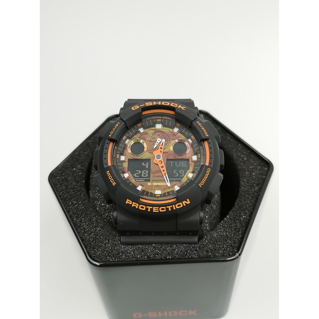 g shock ga 100br