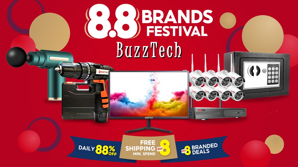 BuzzTech Official Store, Online Shop Shopee Malaysia