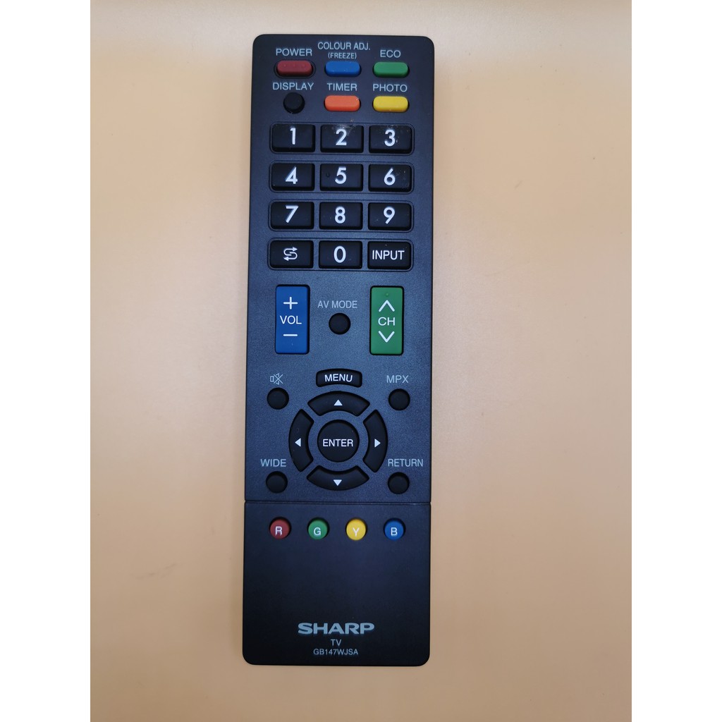 Original Sharp Gb Led Tv Remote Control Gb Wjsa Gb