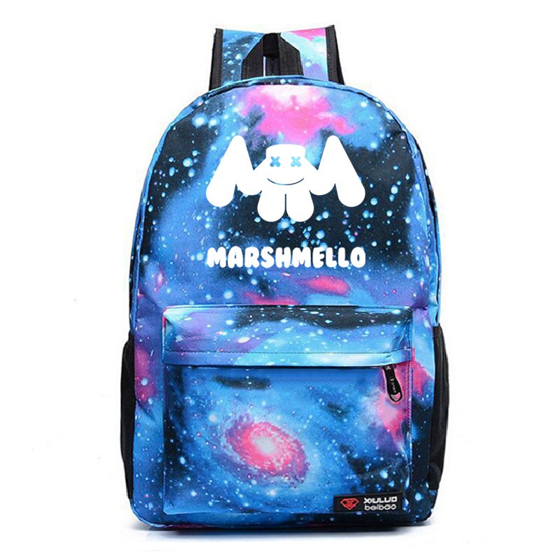 United States Dj Marshmello Marshmallow School Bag Backpack Youth Campus Student Backpack 3 Shopee Malaysia - 99 off white galaxy marshmello cool roblox