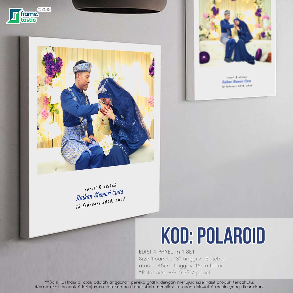 Frame Wedding Kahwin Tunang Shopee Malaysia